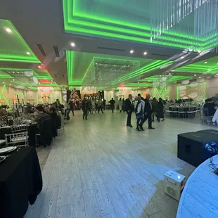 Inside the venue, you can see how nice the lights and details are