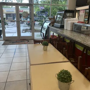 From the take out counter