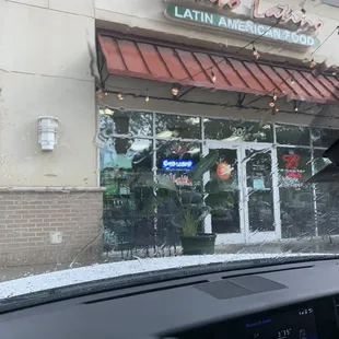 Outside from parking lot