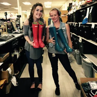 So many cute rain boots!
