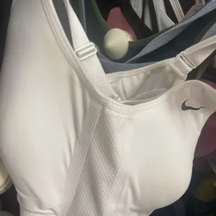 Stained sports bra yea not worn how literal stain