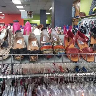 Lots of shoes