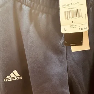 Brand new Adidas sweat pants retail for $50, I copped for $5!!