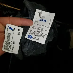 .....So Ross is cheaper?