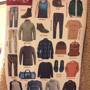 More styles they are currently in need of.