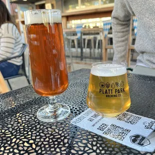 Oktoberfest and pale ale