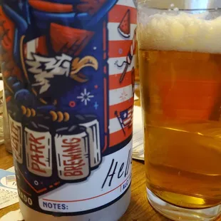 An enjoyable Helles Lager from Platt Park!