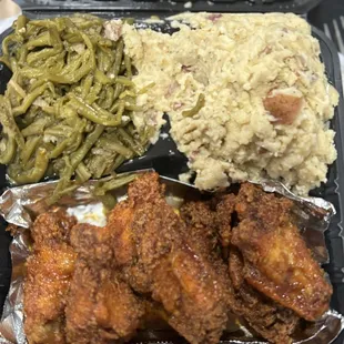 Honey old bay wing platter