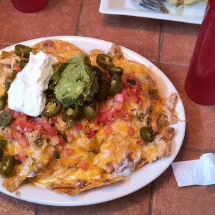 Chicken nachos