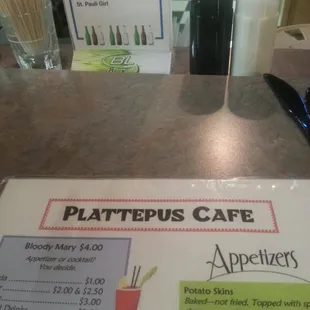 Plattepus cafe