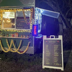 Indian food cart