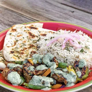 Chicken Kebab plate