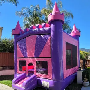 3 in 1 Pink/Purple Castle Bouncer