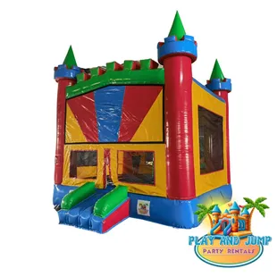 Multi-Color Castle Bouncer