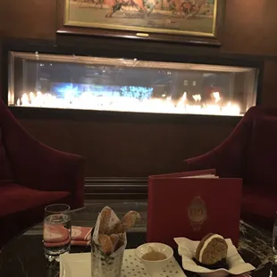 Churros and ice cream sandwich