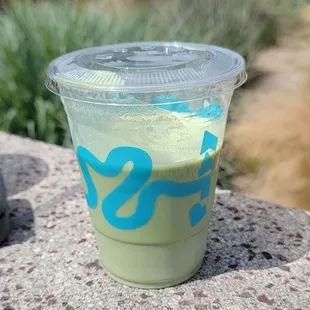 Strawberry matcha ($9)