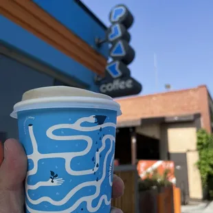 Volcanic latte