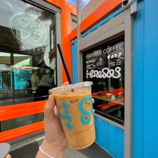 Volcano Latte w/ oat milk