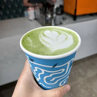 Matcha Maple Latte