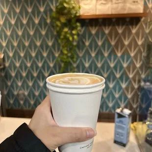 Vanilla Oat Milk Latte