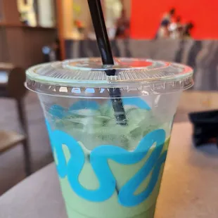 Iced Genou Matcha Latte