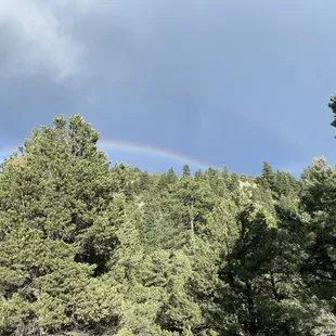 Double rainbow on the ride
