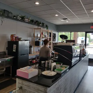 interior, sushi and sashimi