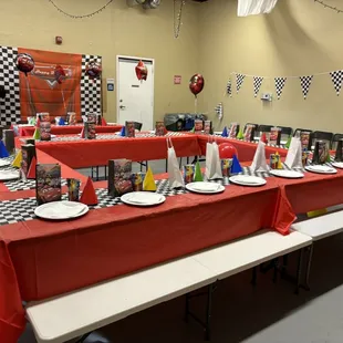 Accommodating a party with 28 kids