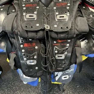 We buy gently used shoulder pads