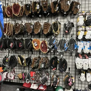 We buy and sell new and used baseball and softball gloves