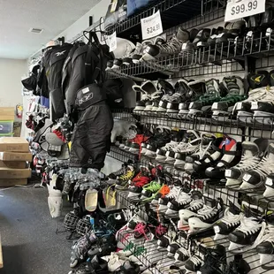 We buy, sell and trade hockey equipment