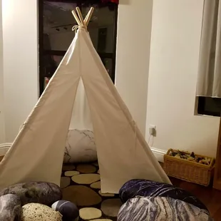 Part of our play area for kids.