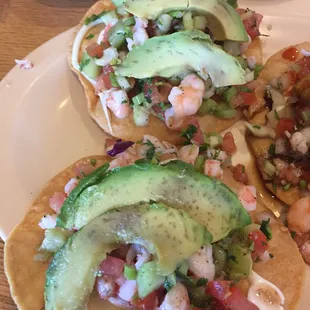 Shrimp Ceviche Tostadas