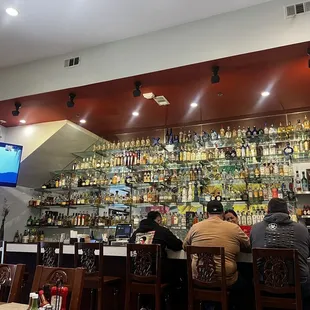 Bar area