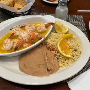 Garlic shrimp