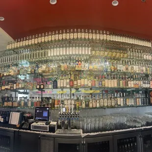 Main floor bar they have a 2nd bar on the second floor..High end agave spirits some you cant find anywhere else..
