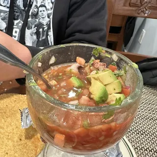 Camarón y Pulpo Cocktail