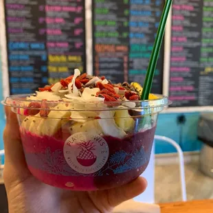 Half acai, half pitaya