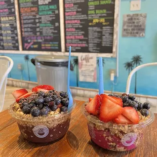 Pura Vida- Acai Bowl TPD and Dragonberry- Pitaya Bowl TPD