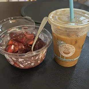 Nutella Acai and Playa Cold Brew