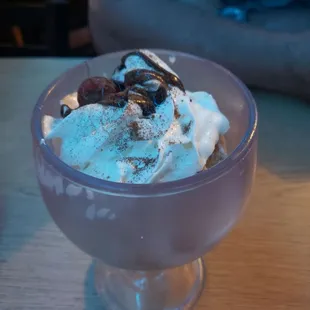 "Fried" ice cream