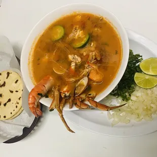 Una rica sopa de 7 mares