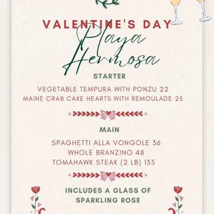 Join us for a truely special Valentine's Day on the Pier.
