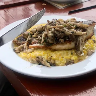 Striped Sea Bass Plate