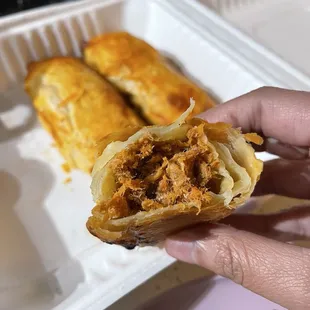 Spicy beef empanada