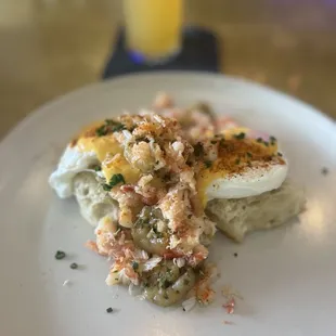 Crab &amp; Shrimp Eggs Benedict