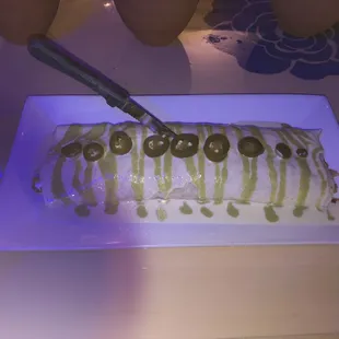 Pork and bacon burrito. Don't know the name.