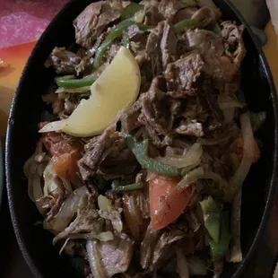 Fajitas de Carnitas single order