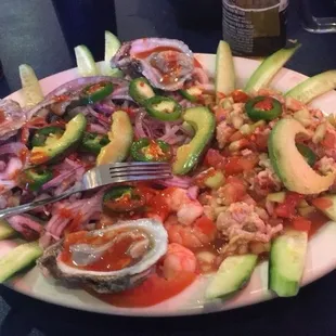 Botana de mariscos