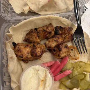 Shish Tawook Skewer (Chicken Kebab) A La Carte
